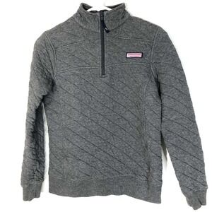 Vineyard Vines XXS Gray Half Zip Sweater